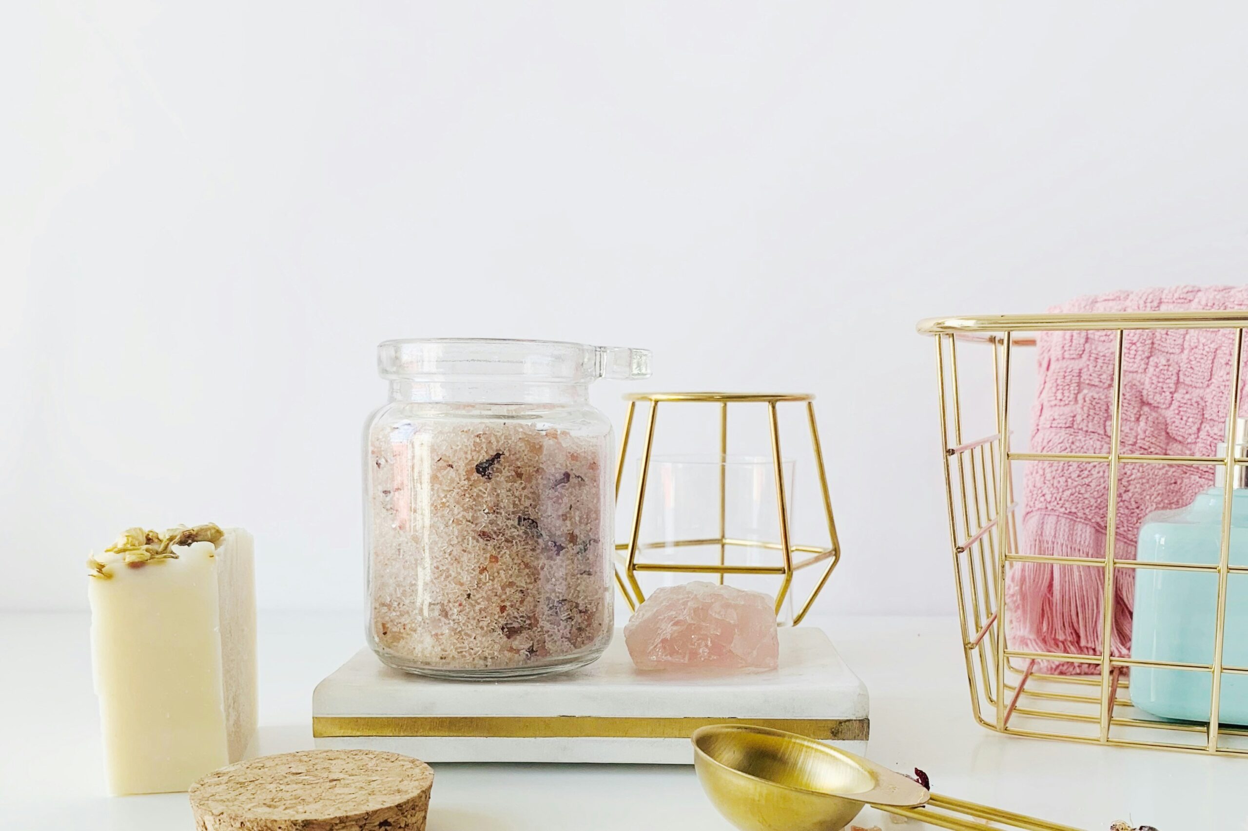 Glass toys designed for pets displayed neatly on a wooden shelf