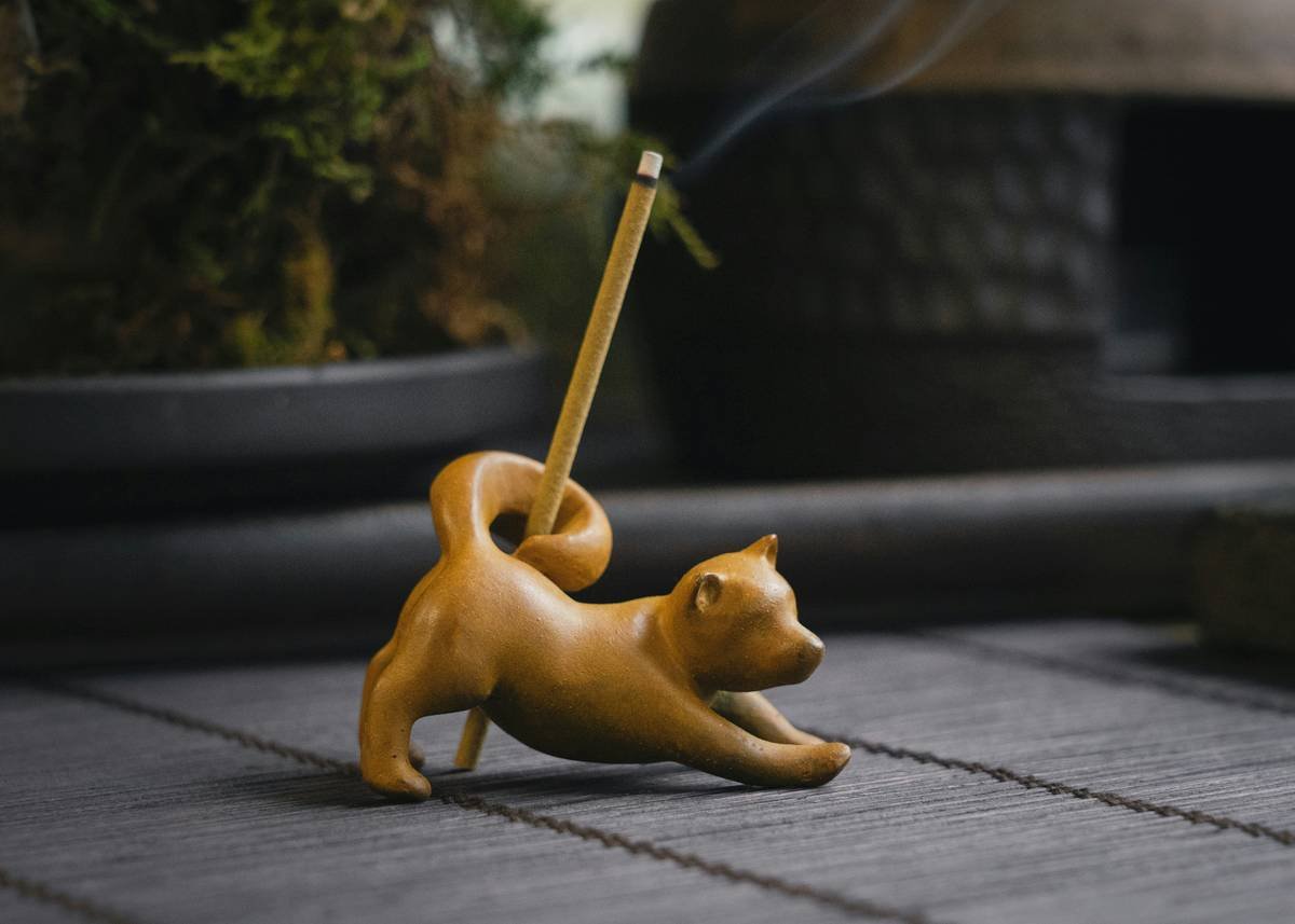 A colorful display of handcrafted glass toys