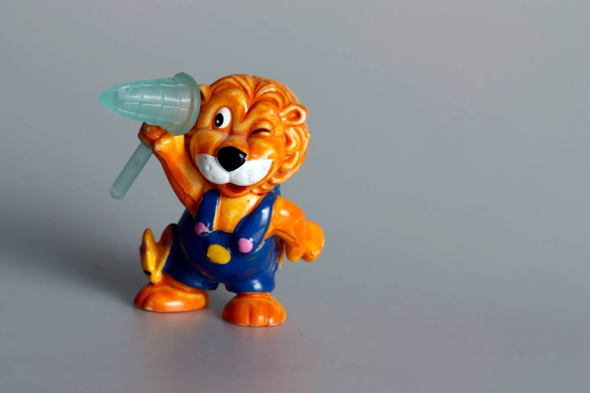 Photo of organized storage box filled with colorful pet glass toys